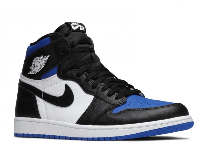 Кроссовки мужские Jordan 1 Retro High Royal Toe 43 Синій 555088-041 - Фото 2 Кроссовки мужские Jordan 1 Retro High Royal Toe 43 Синій 555088-041 - изображение 2