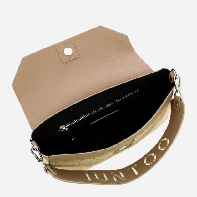 Torba damska IUNTOO 116001-TAUPE+TEDDY-TAUPE Ecru (800070310046) - obraz 5