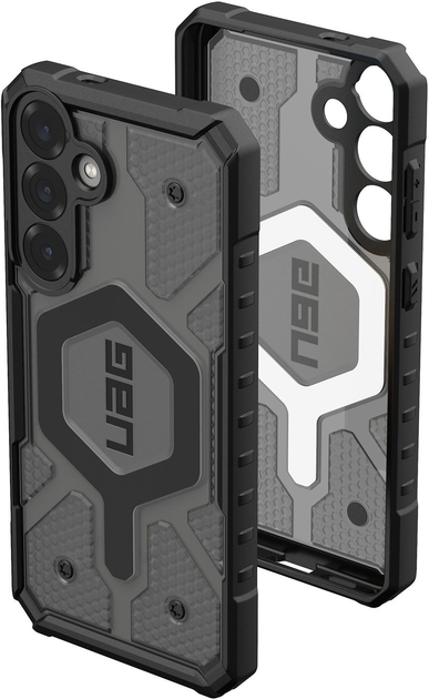 Etui plecki UAG Pathfinder Clear with Magnet do Samsung Galaxy S25+ Ash (840283918841) - obraz 13