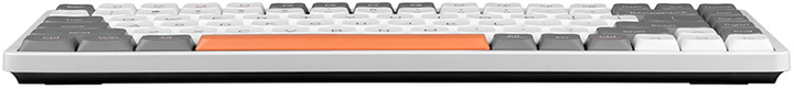 Klawiatura Tracer Gamezone Tracer FINA 84 Outemu Red Wireless/USB White-Grey (TRAKLA47310) - obraz 5