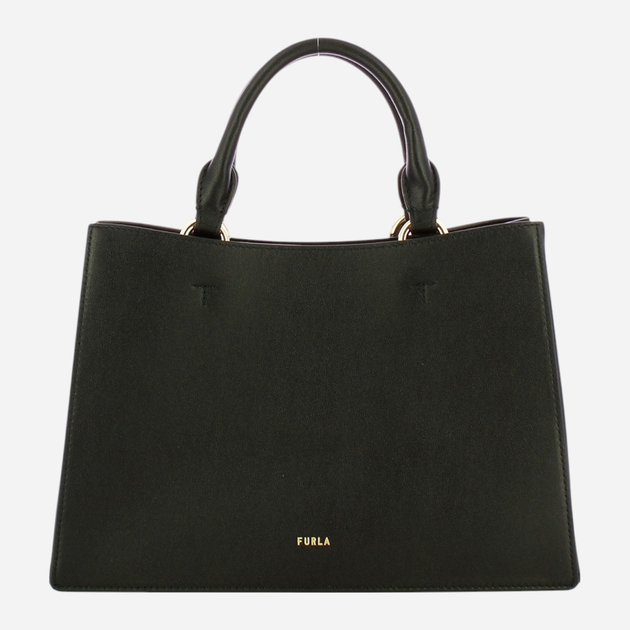 Сумка шопер жіноча з натуральної шкіри Furla Nuvola M WB01336BX2045O60001007 Чорна (800070325828) - зображення 1