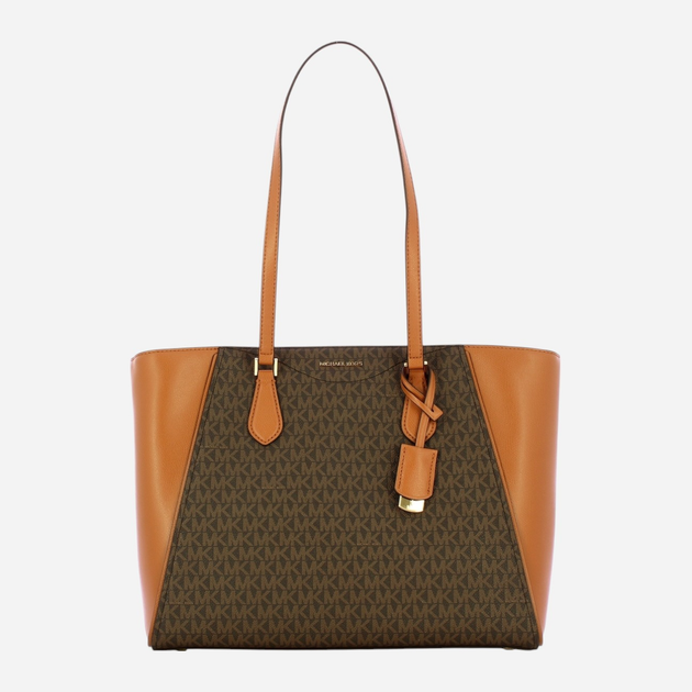 Сумка шопер жіноча Michael Kors Taryn 30F4GTBT7B-252 Коричнева (800070331825) - зображення 1