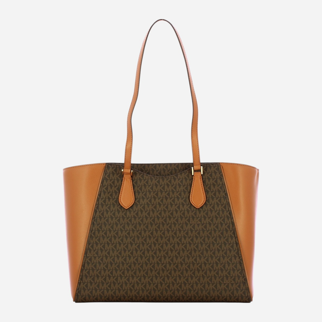 Сумка шопер жіноча Michael Kors Taryn 30F4GTBT7B-252 Коричнева (800070331825) - зображення 2