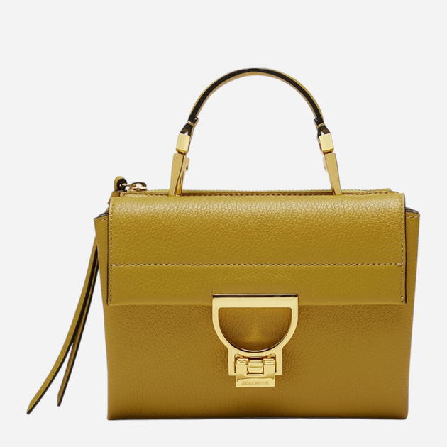 Torebka crossbody damska skórzana Coccinelle Arlettis E1MD555B701-G09 Żółta (800070308638) - obraz 1
