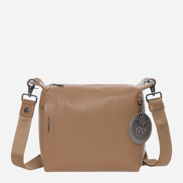 Сумка крос-боді через плече жіноча з натуральної шкіри маленька Mandarina Duck Mellow P10FZT52-27D Коричнева (800070332501) - зображення 1