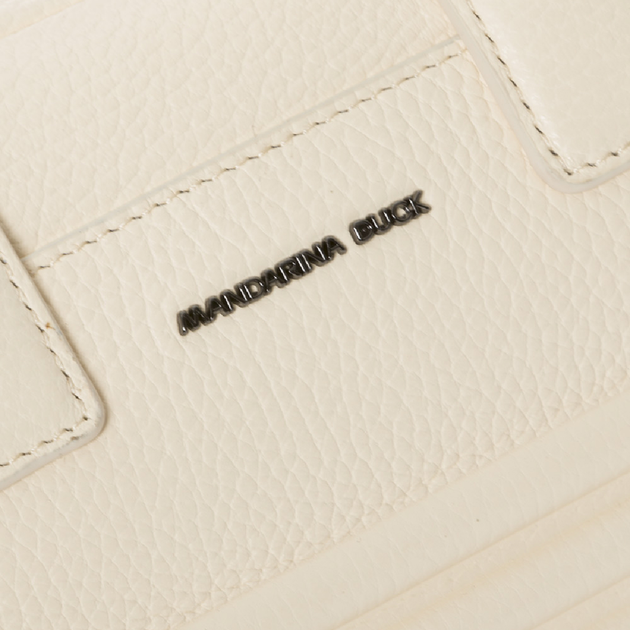 Torba damska skórzana Mandarina Duck I-Con P10JDT01-28H Beżowa (800070307301) - obraz 5