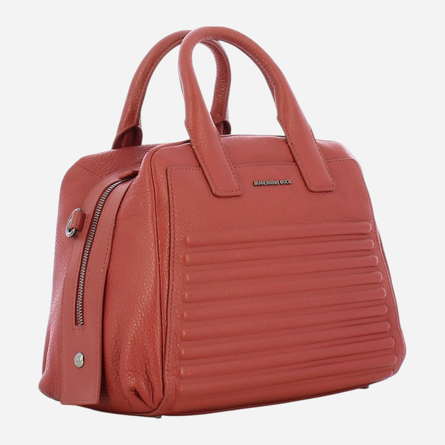 Сумка жіноча з натуральної шкіри середня Mandarina Duck I-Con P10JDT03-04B Червона (800070266354) - зображення 4