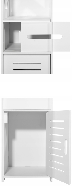 Szafka Leobert 80 cm biała (5903332006335) - obraz 3