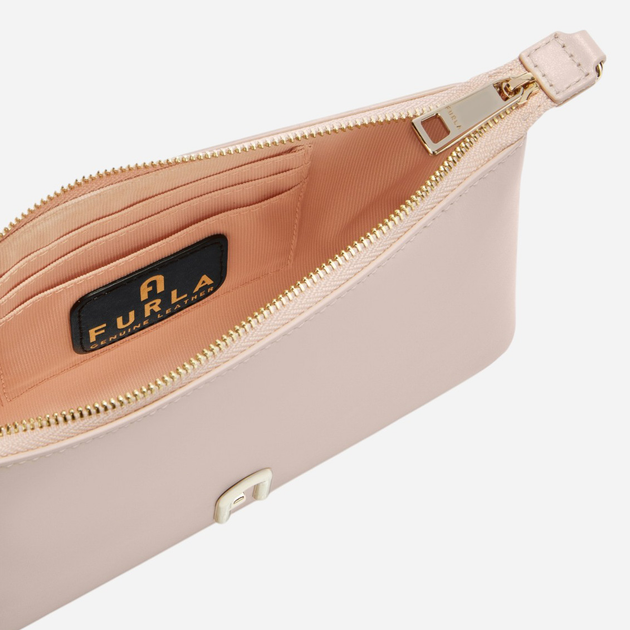 Сумка крос-боді жіноча шкіряна Furla WE00615AX07332814S1007 Коралова (8050597484396) - зображення 4