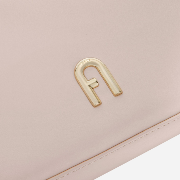 Сумка крос-боді жіноча шкіряна Furla WE00615AX07332814S1007 Коралова (8050597484396) - зображення 5