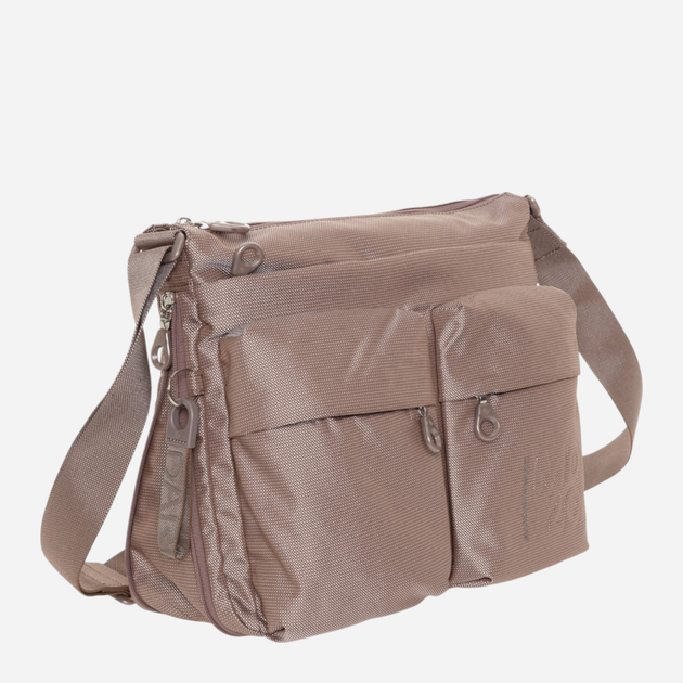 Torba na ramię damska Mandarina Duck MD20 P10QMTX6-09K Brązowa (800070136471) - obraz 4