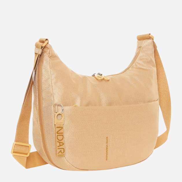 Torba na ramię damska duża Mandarina Duck MD20 Lux P10QNT27-29S Żółta (800070333601) - obraz 3
