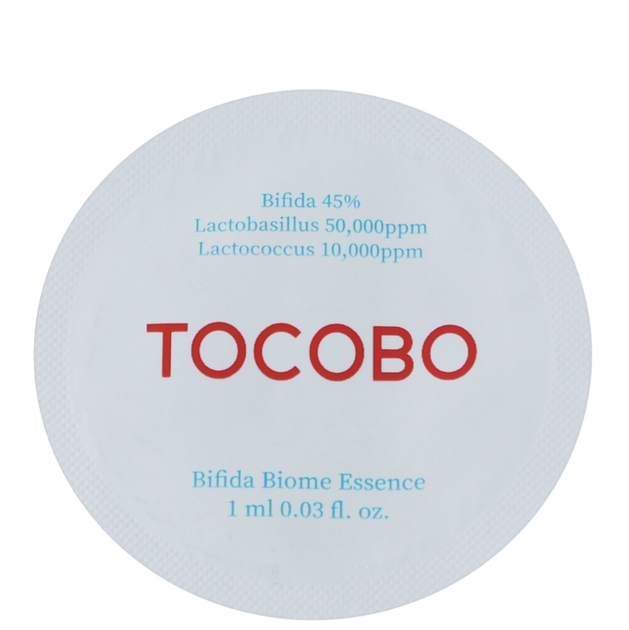 Многофункциональная эссенция с бифидобактериями Tocobo Bifida Biome Essence 1 ml (пробник) - Фото 1 Многофункциональная эссенция с бифидобактериями Tocobo Bifida Biome Essence 1 ml (пробник) - изображение 1