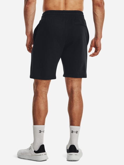 Шорти короткі чоловічі Under Armour UA Rival Fleece Shorts 1379779-001 S Чорні (196884202057) - зображення 2