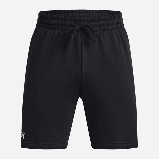 Шорти короткі чоловічі Under Armour UA Rival Fleece Shorts 1379779-001 L Чорні (196884202019) - зображення 5