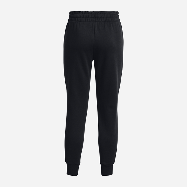Spodnie dresowe damskie polarowe Under Armour UA Rival Fleece Jogger 1379438-001 L Czarne (196883841578) - obraz 5