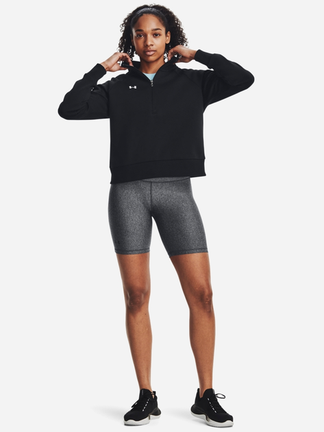 Світшот на флісі жіночий Under Armour UA Rival Fleece HZ 1379492-001 L Чорний (196883841035) - зображення 3