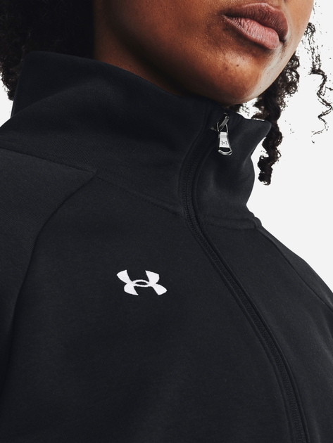 Світшот на флісі жіночий Under Armour UA Rival Fleece HZ 1379492-001 L Чорний (196883841035) - зображення 4