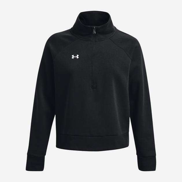 Світшот на флісі жіночий Under Armour UA Rival Fleece HZ 1379492-001 S Чорний (196883841059) - зображення 5