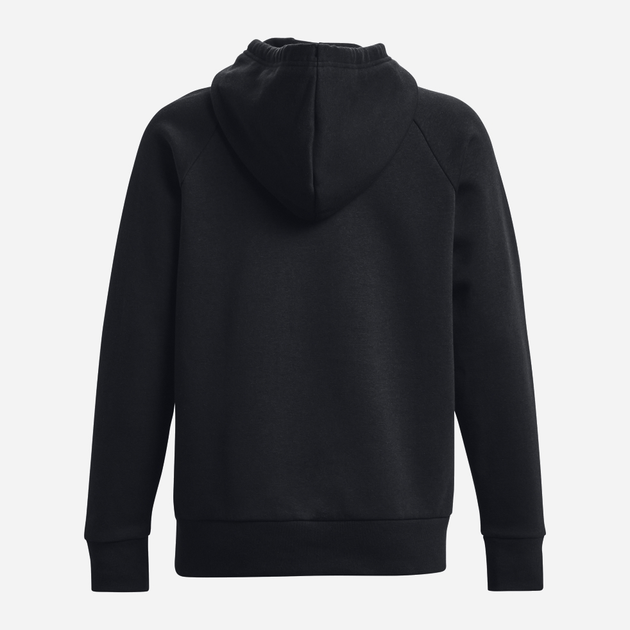 Bluza damska z kapturem ciepła Under Armour UA Rival Fleece Hoodie 1379500-001 S Czarna (196883854943) - obraz 6