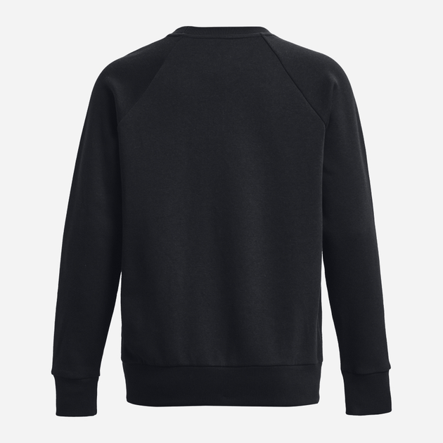 Bluza bez kaptura damska polarowa Under Armour UA Rival Fleece Crew 1379508-001 L Czarna (196883850204) - obraz 6