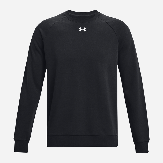 Bluza bez kaptura męska Under Armour UA Rival Fleece Crew 1379755-001 M Czarna (196884120504) - obraz 5