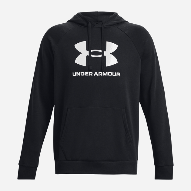 Bluza męska z kapturem ciepła Under Armour UA Rival Fleece Logo HD 1379758-001 M Czarna (196884193256) - obraz 5