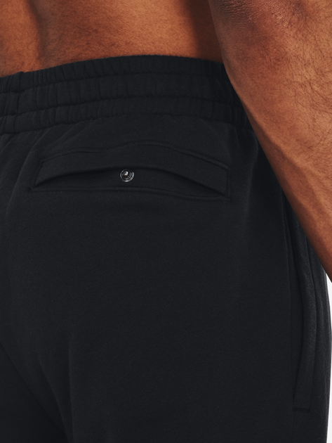 Спортивні штани утеплені чоловічі Under Armour UA Rival Fleece Joggers 1379774-001 M Чорні (196884202248) - зображення 4