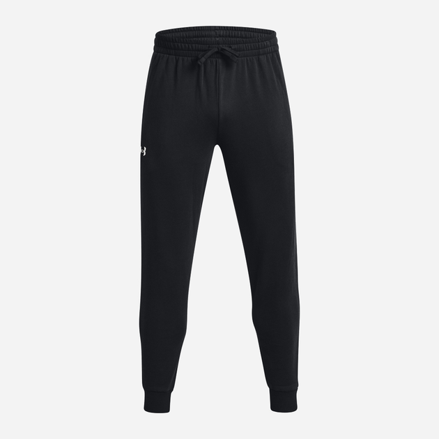 Спортивні штани утеплені чоловічі Under Armour UA Rival Fleece Joggers 1379774-001 S Чорні (196884202262) - зображення 5