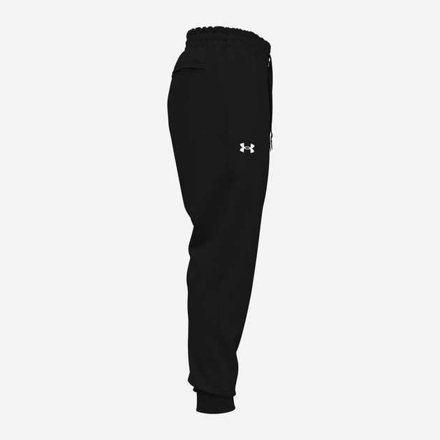 Спортивні штани утеплені чоловічі Under Armour UA Rival Fleece Joggers 1379774-001 L Чорні (196884202224) - зображення 7
