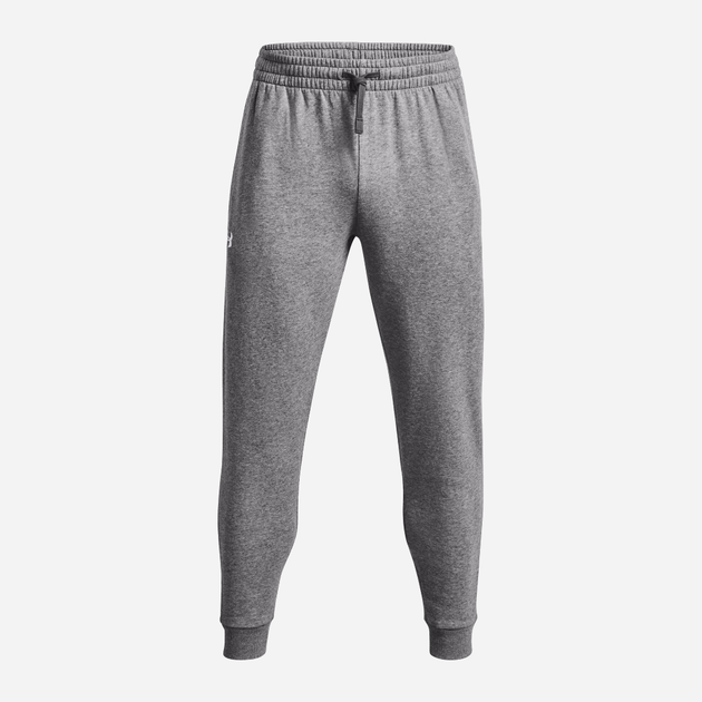 Spodnie dresowe męskie ocieplane Under Armour UA Rival Fleece Joggers 1379774-025 XL Szare (196884792626) - obraz 5