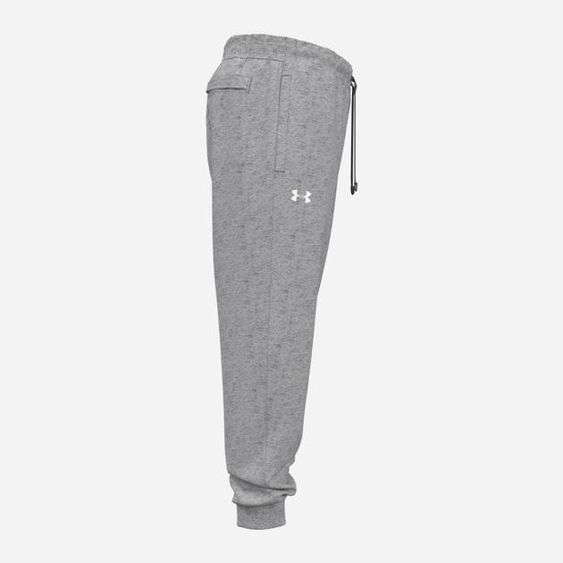 Spodnie dresowe męskie ocieplane Under Armour UA Rival Fleece Joggers 1379774-025 XL Szare (196884792626) - obraz 8