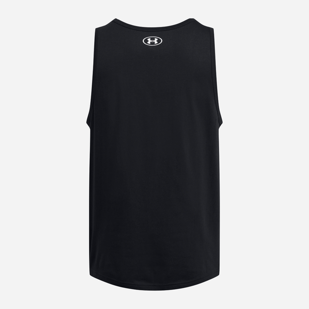 Спортивна майка чоловіча Under Armour UA Sportstyle Logo Tank 1382883-001 L Чорна (196885457470) - зображення 4