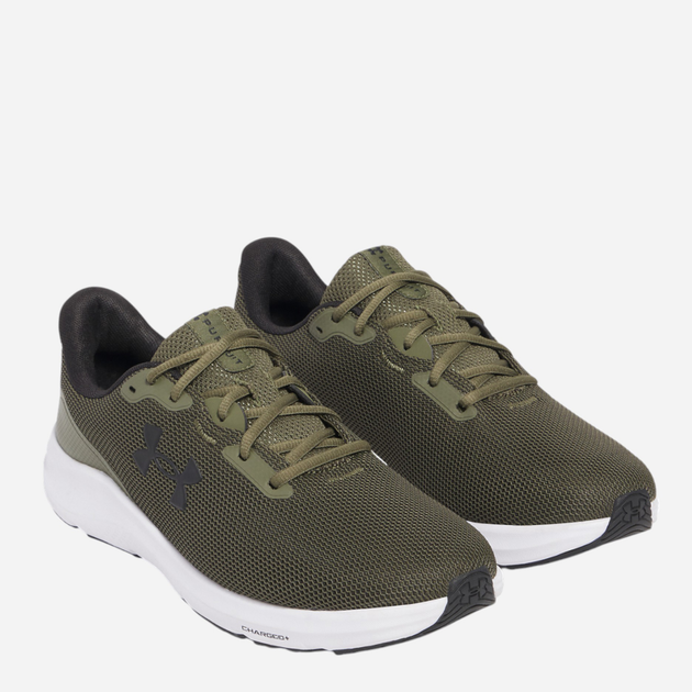 Чоловічі кросівки для бігу Under Armour UA Charged Pursuit 4 3028254-391 43 (9.5US) Хакі (197779340342) - зображення 2