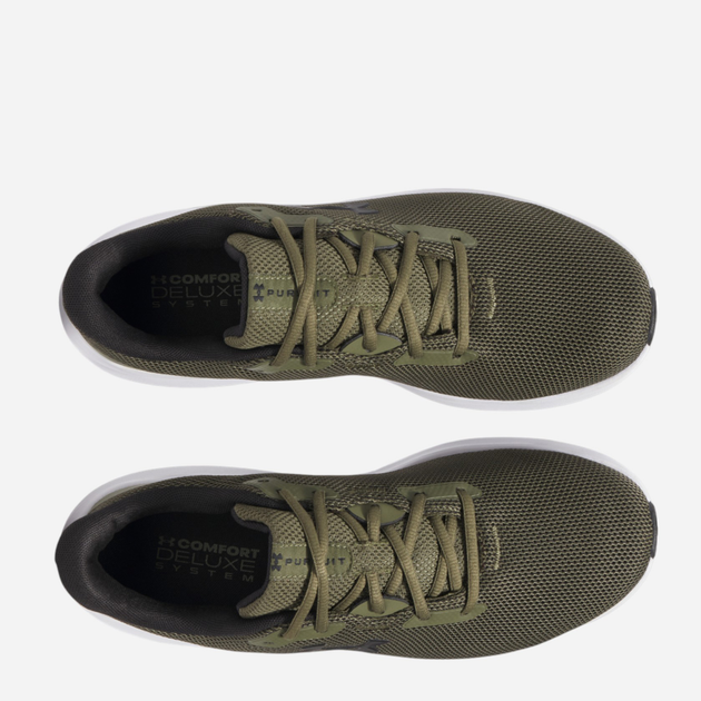Buty do biegania męskie Under Armour UA Charged Pursuit 4 3028254-391 43 (9.5US) Khaki (197779340342) - obraz 4