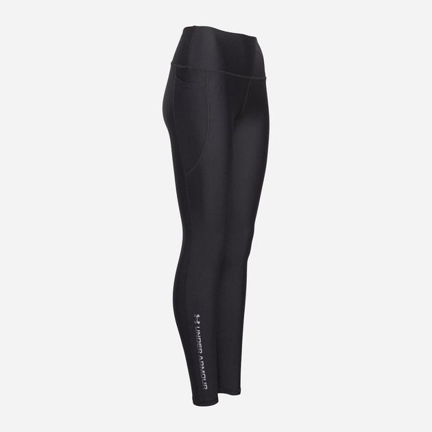 Спортивні легінси для фітнесу жіночі Under Armour Tech Branded Legging 6001621-001 XS Чорні (197779527521) - зображення 3
