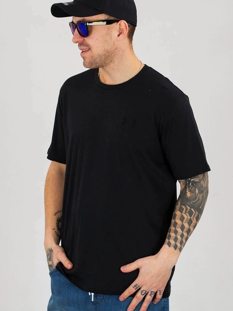 Футболка довга чоловіча Under Armour UA M Sportstyle LC SS UAR-1326799001 L Чорна (192007420629) - зображення 3