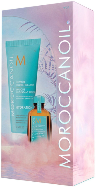 Zestaw do pielęgnacji włosów Moroccanoil Maska do włosów 75 ml + Olejek do włosów 15 ml (7290116976761) - obraz 1