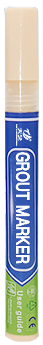 Маркер олівець коректор для відновлення кольору швів кахлю Grout Marker Beige - изображение 3