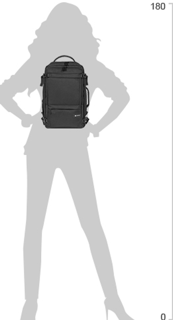 Plecak na laptopa Natec Camel Lite 15.6" Black (NTO-2225) - obraz 13