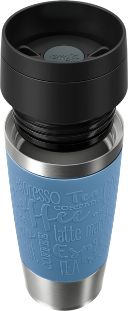 Термокружка Emsa Travel Mug Classic синя 360 мл (4009049544892) - зображення 3