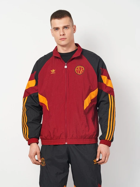 Спортивная кофта мужская Adidas Roma Og Tt Im7453 L Бордовая