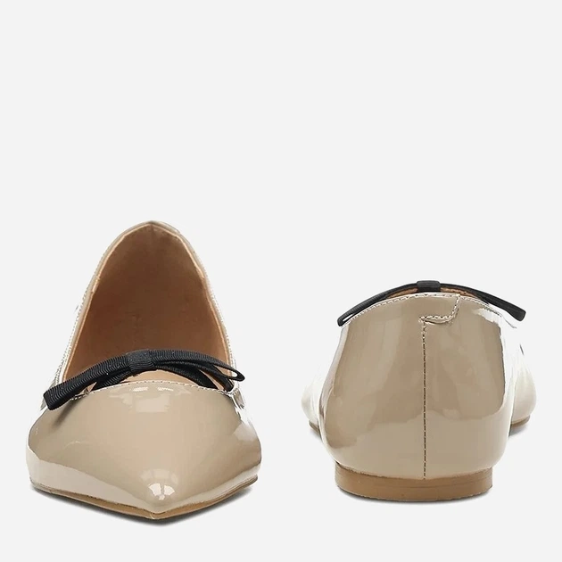 Женские балетки Nine West 101082289 38 24.8 см Бежевые (8683121979183) - изображение 5