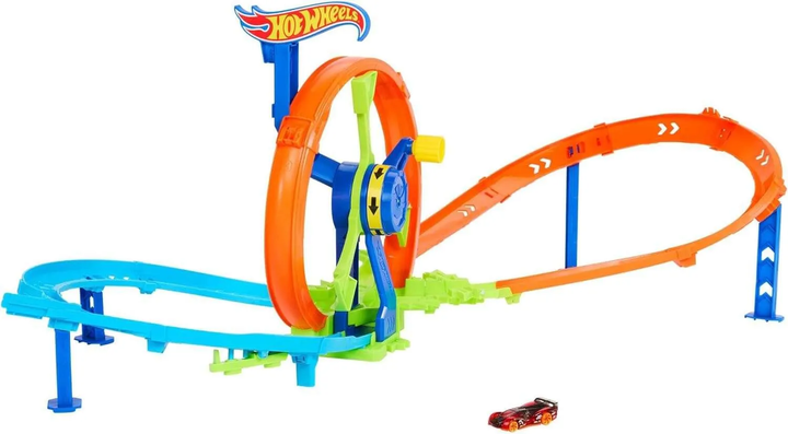 Zestaw do zabawy Hot Wheels Action Wyścigowa Turbo Pętla JBX65 (0194735266357) - obraz 3