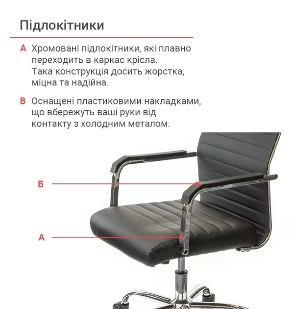 Кресло офисное Кап FX СН TILT Черный - изображение 10