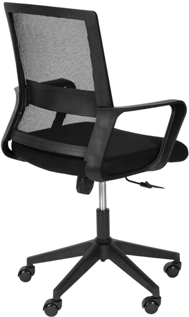 Офісне крісло ModernHome by Multistore чорне (OF-2220 BLACK) - зображення 3