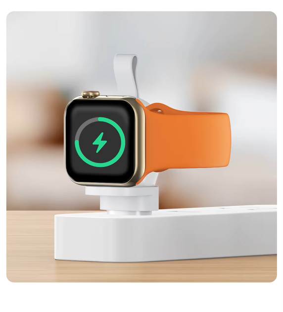 Бездротовий зарядний пристрій UGREEN CD144 for Apple Watch MFi Type-C білий (2000144) - зображення 7