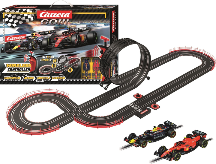 Tor wyścigowy Carrera GO!!! Wireless Formula Free Racing 5.3 m (62581) - obraz 2