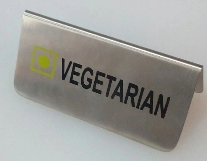 Табличка VEGETARIAN Empire 1081 (12см) - Фото 1 Табличка VEGETARIAN Empire 1081 (12см) - изображение 1