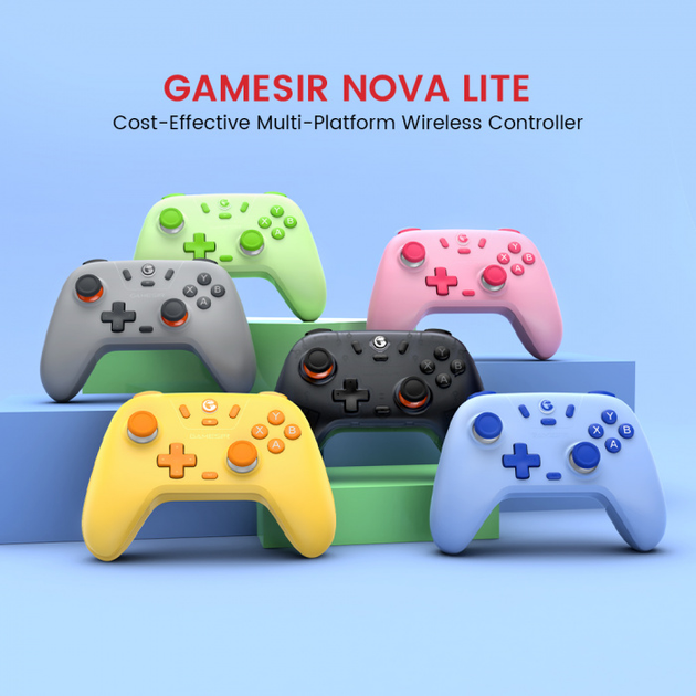 Контролер ігровий GameSir Nova Lite MultiPlatform Mint Green (HRG71095) - зображення 7